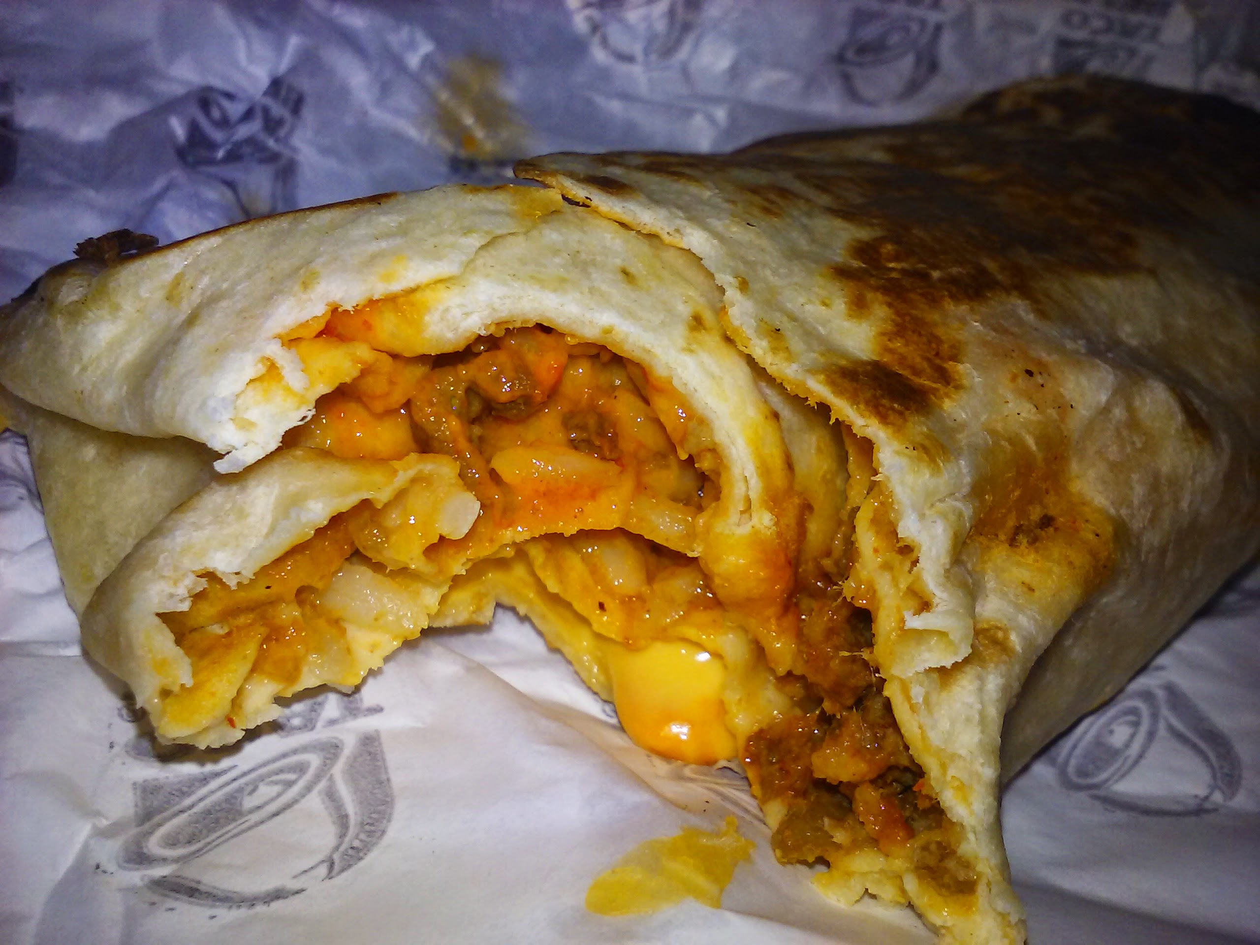 Taco Bell's Sriracha Quesarito